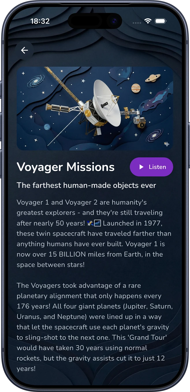 Spacepedia iPhone - Planet Learn